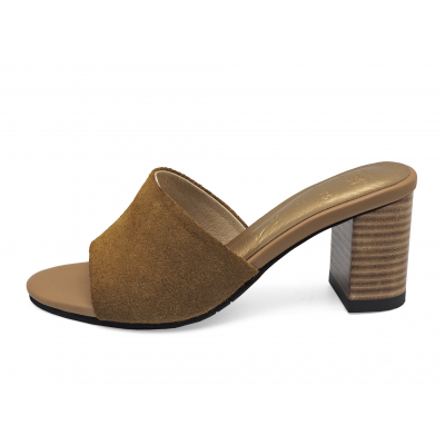 Women Sandals HSC-95 Cream Suede